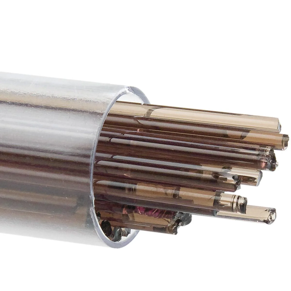 Light Bronze Transparent, Stringer, 2mm, Fusible