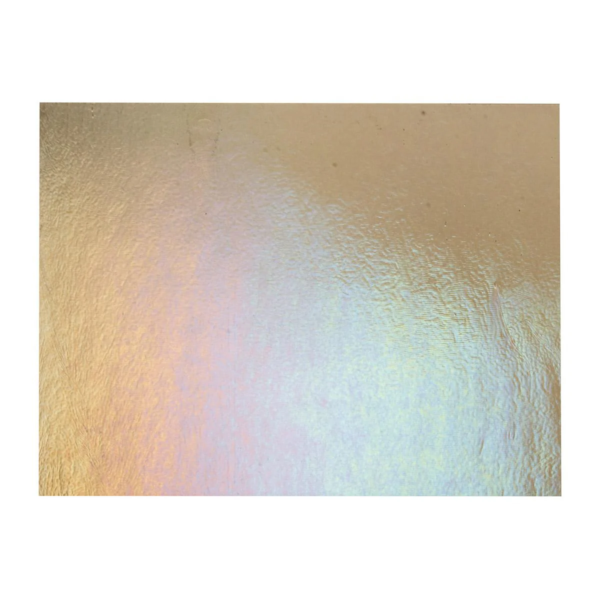 Light Bronze Transparent, Thin-rolled, Iridescent, rainbow, 2 mm, Fusible - Image 3