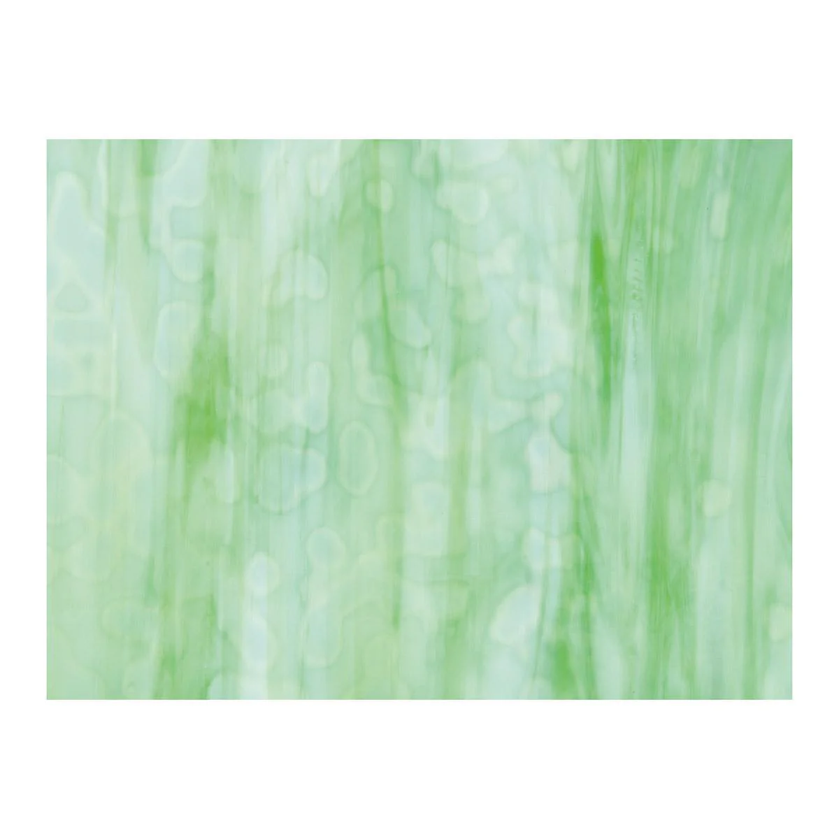 Light Celery, Lime Green, Mottle Mix, Single-rolled, 3 mm, Non-Fusible - Image 2