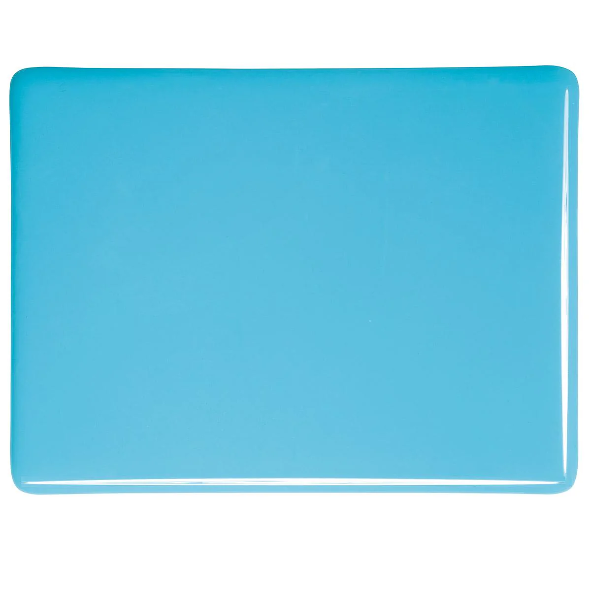 Light Cyan Opalescent, Thin-rolled, 2 mm, Fusible - Image 2
