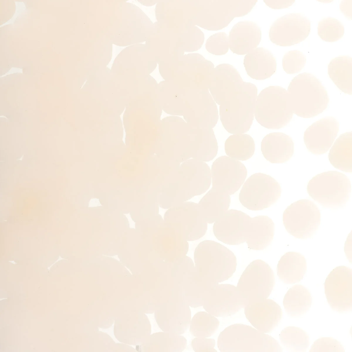 Light Peach Cream Opalescent, Coarse Frit, Fusible - Image 2