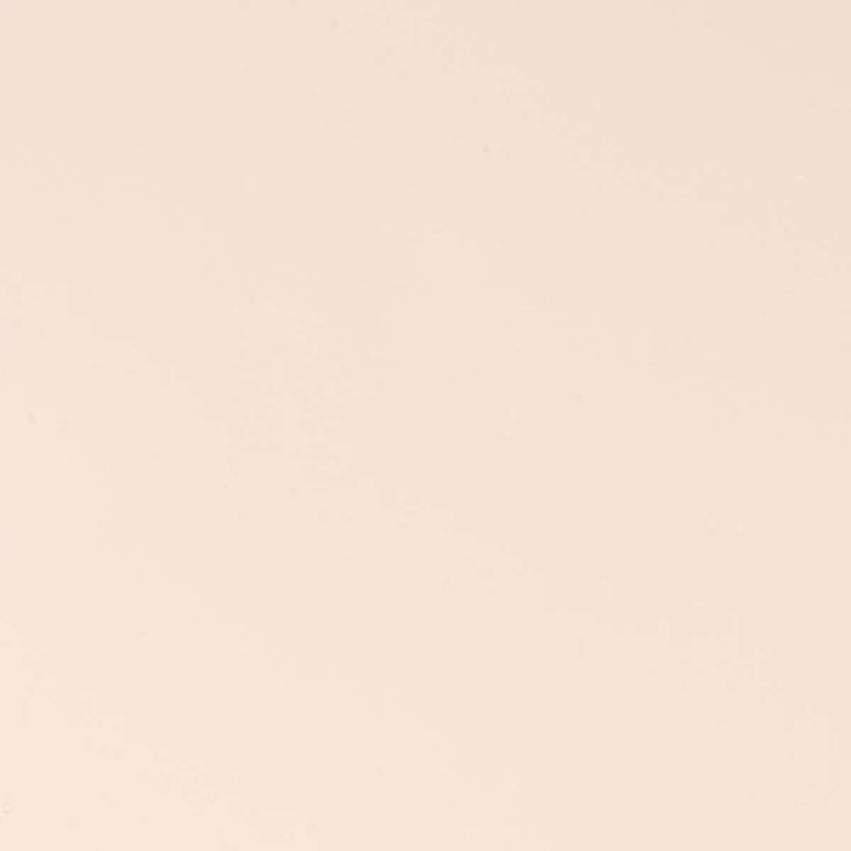 Light Peach Cream Opalescent, Double-rolled, 3 mm, Color Sample, 2x2 in.