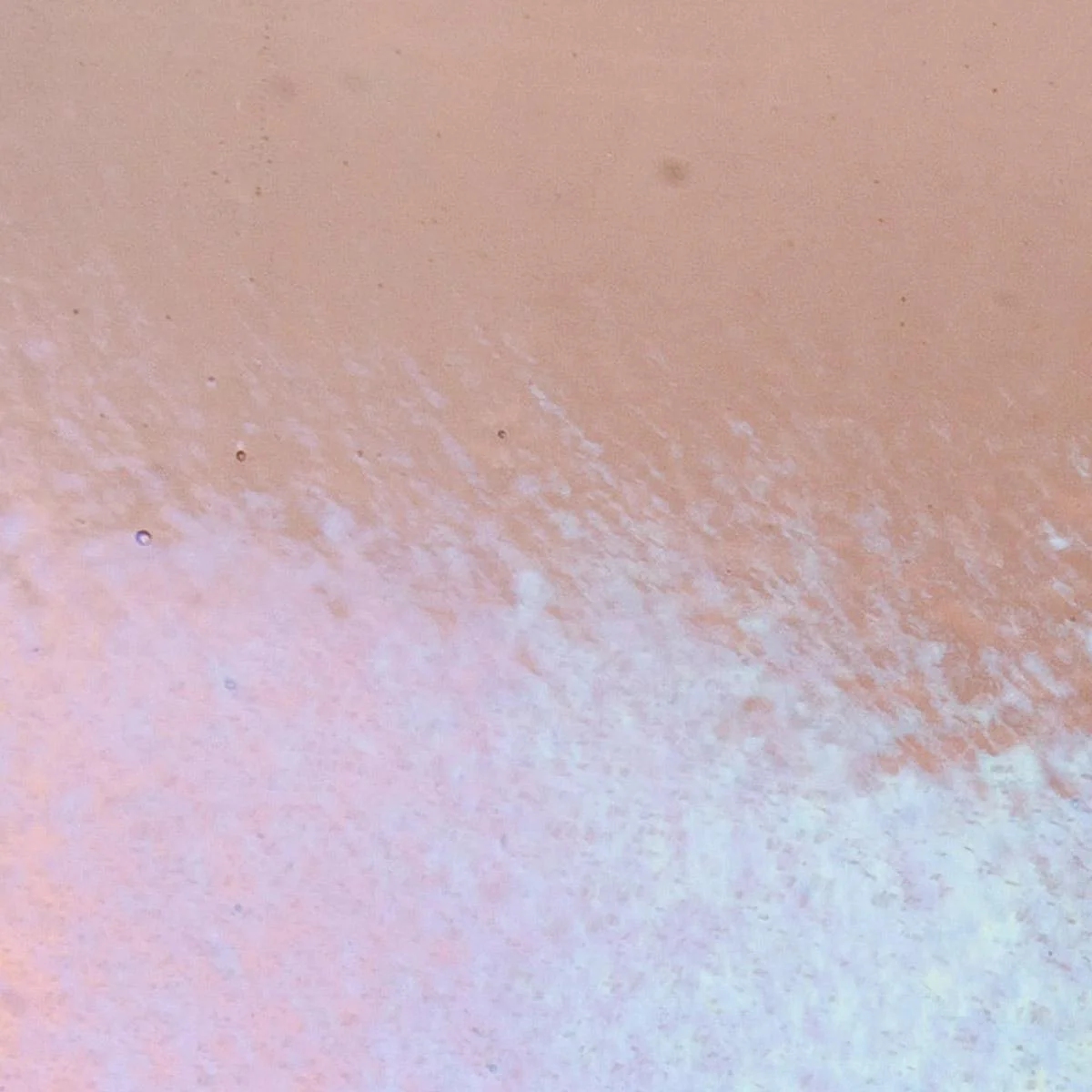 Light Plum Transparent, Thin-rolled, Iridescent, rainbow, 2 mm, Color Sample, 2 x 2 in.