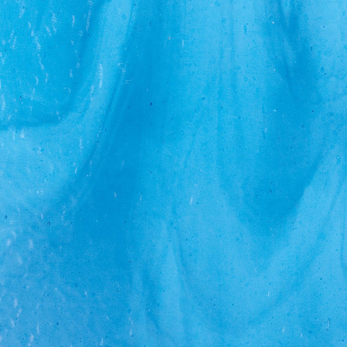 Light Turquoise Blue, True Blue 2-Color Mix, Double-rolled, 3 mm, Color Sample, 2 x 2 in.