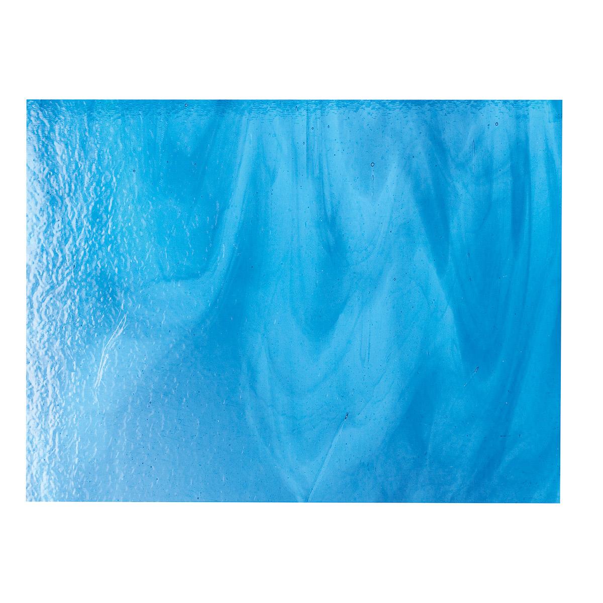 Light Turquoise Blue, True Blue 2-Color Mix, Double-rolled, 3 mm, Fusible - Image 3