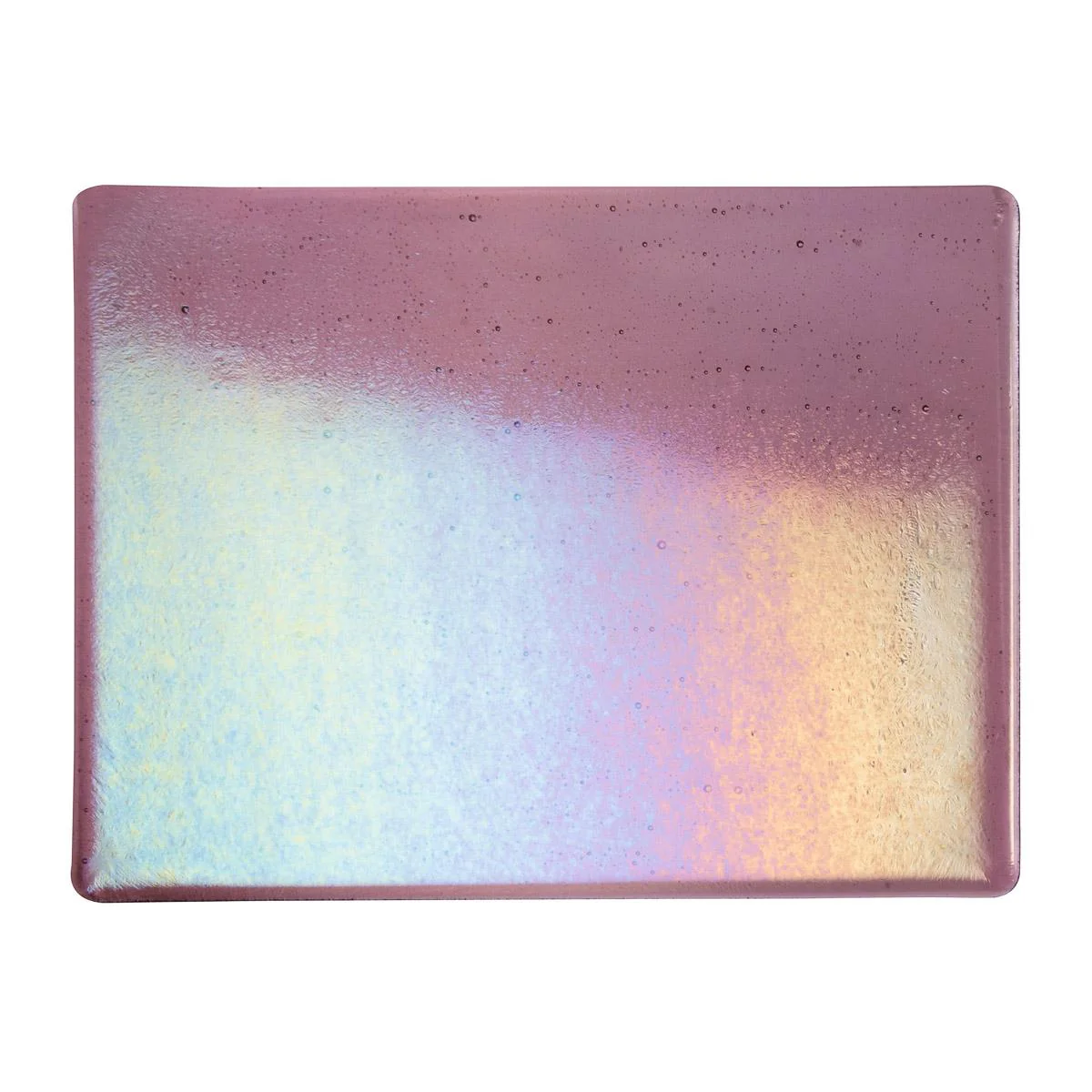 Light Violet Transparent, Thin-rolled, Iridescent, rainbow, 2 mm, Fusible - Image 2