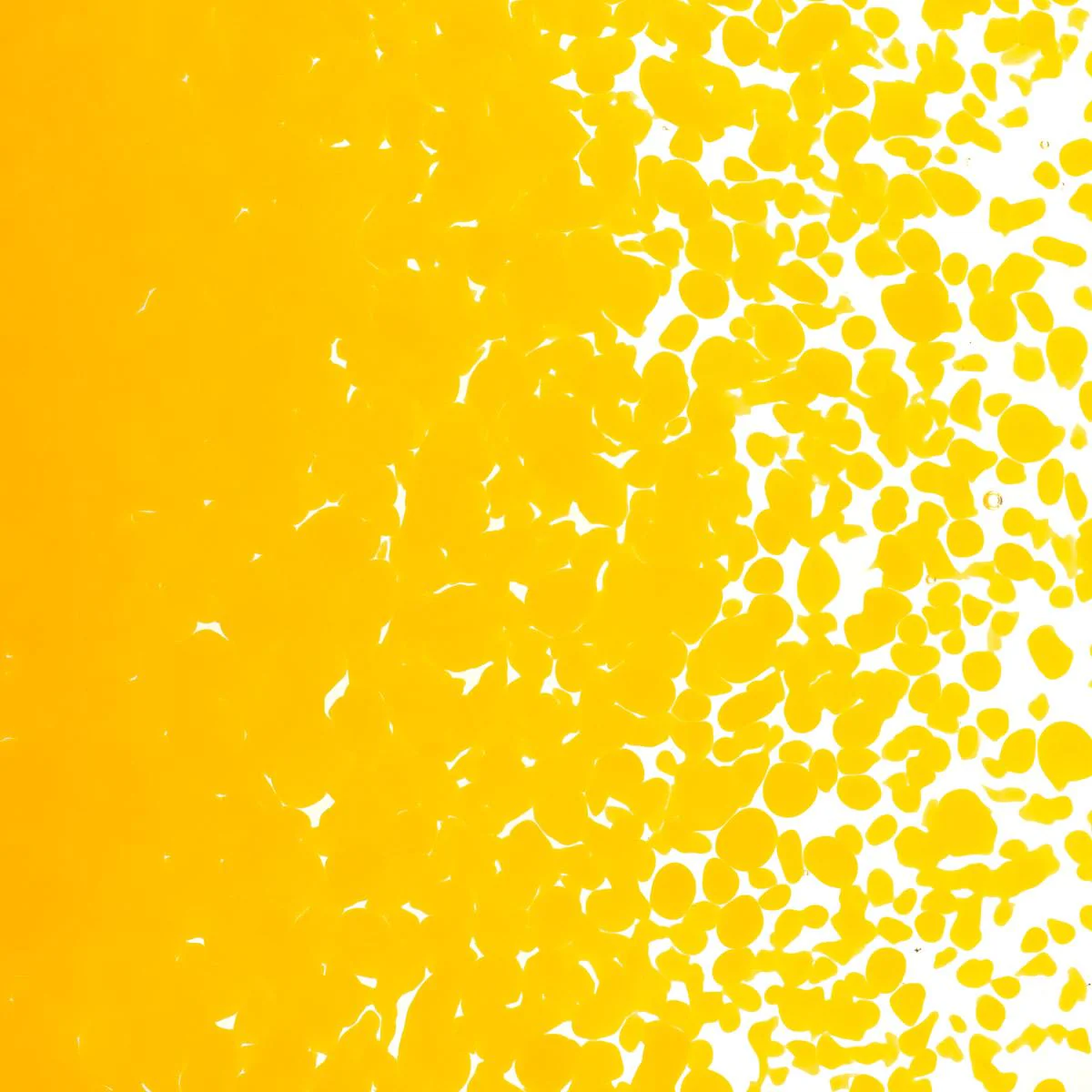 Marigold Yellow Opalescent, Medium Frit, Fusible