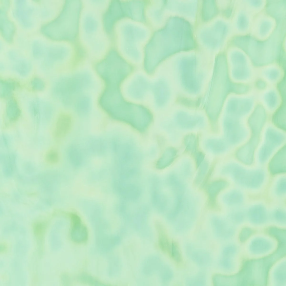 Medium Celery Green, Mottle Mottle Opalescent, Single-rolled, 3 mm, Non-Fusible