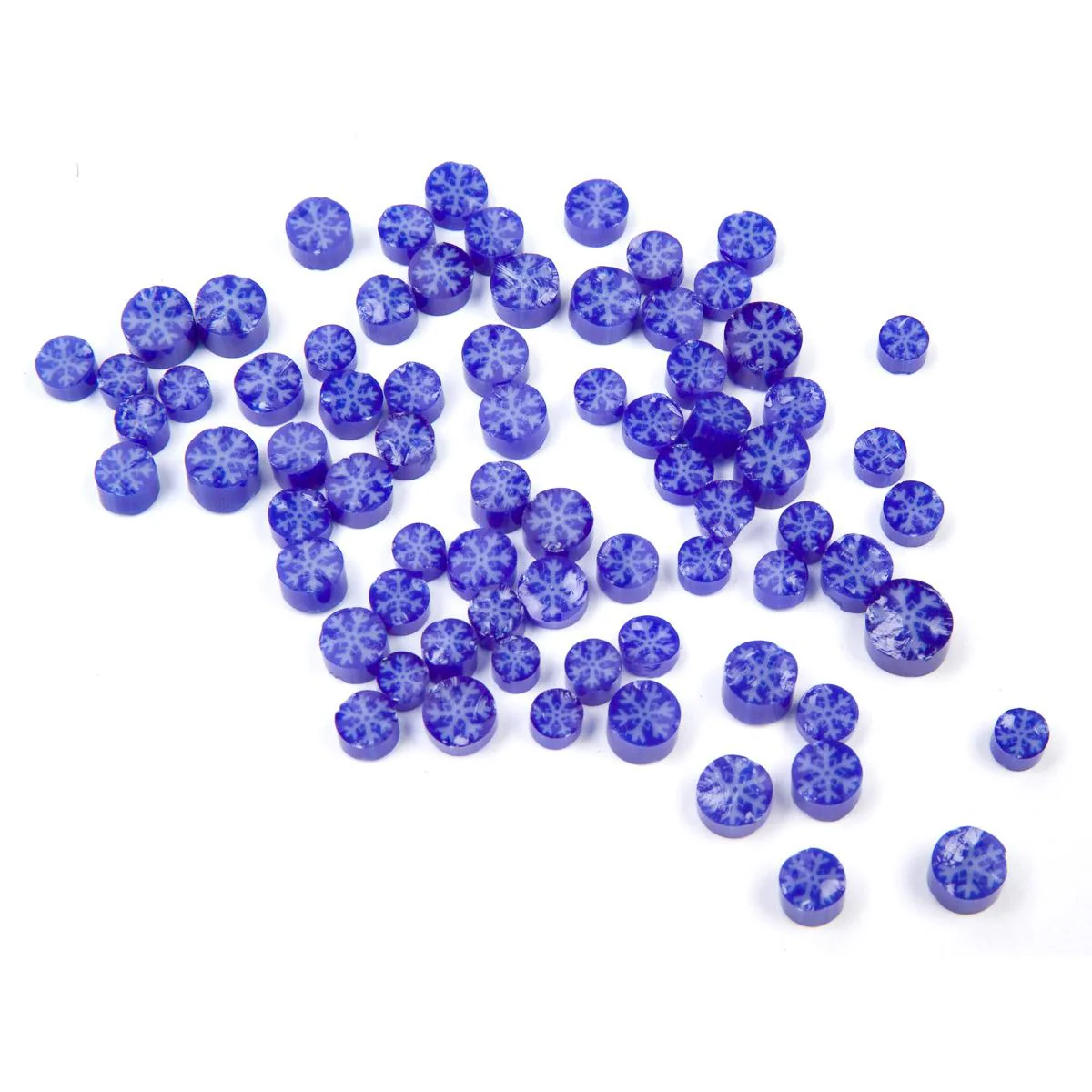 Murrine, Snowflake - Blue/White Pack