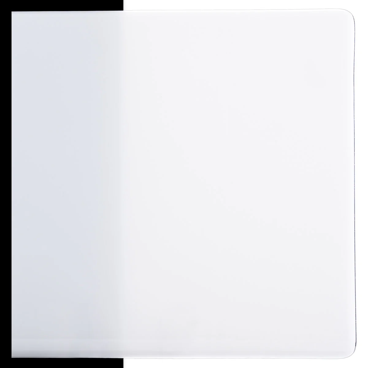 Opaque White Opalescent, Thin-rolled, 2 mm, Fusible
