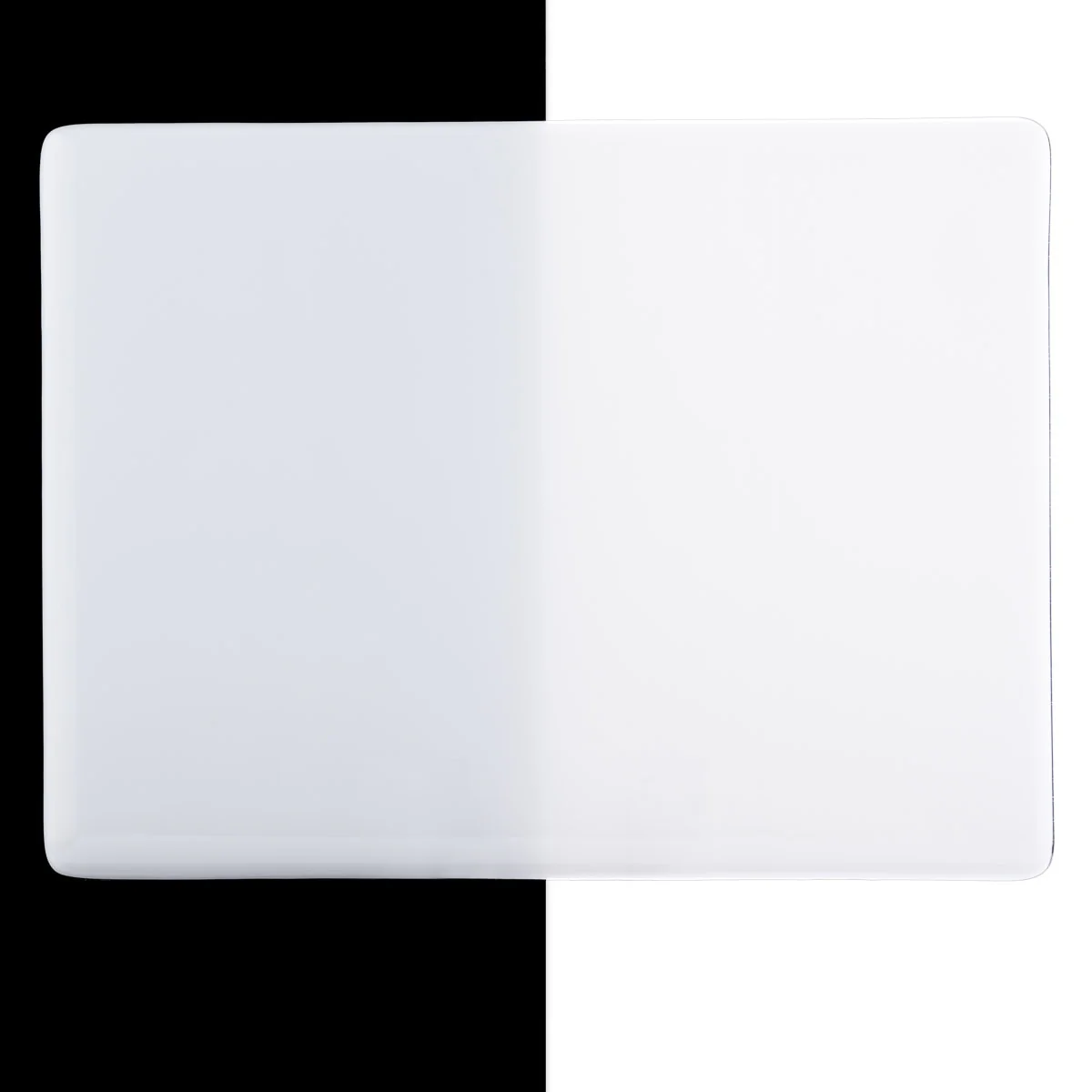 Opaque White Opalescent, Thin-rolled, 2 mm, Fusible - Image 2
