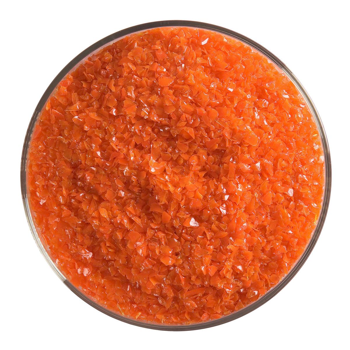Orange Opalescent, Medium Frit, Fusible - Image 2