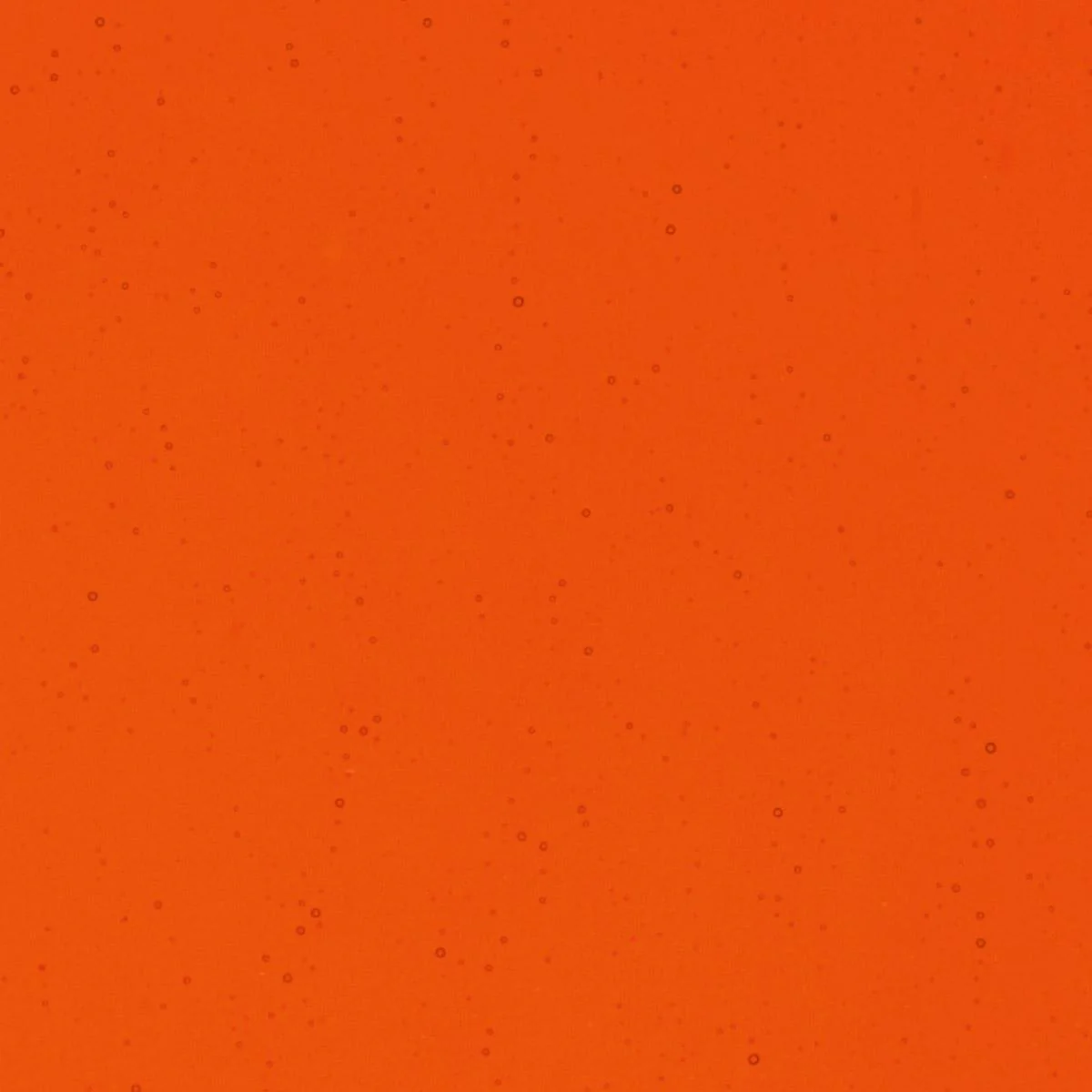 Orange Transparent, Double-rolled, 3 mm, Color Sample, 2x2 in.