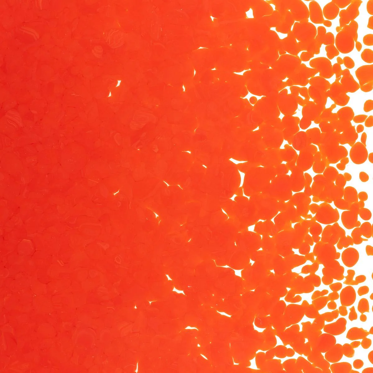 Pimento Red Opalescent, Medium Frit, Fusible