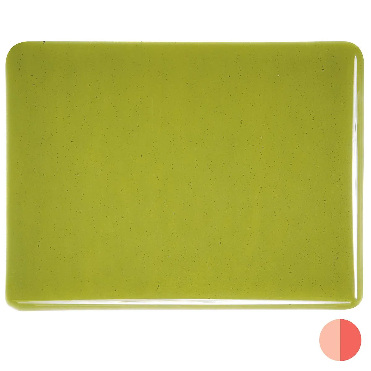 Pine Green Transparent, Thin-rolled, 2 mm, Fusible - Image 2