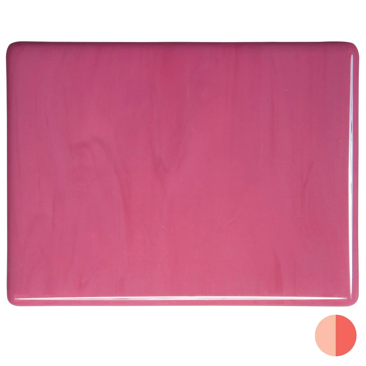Pink Opalescent, Double-rolled, 3 mm, Fusible - Image 2