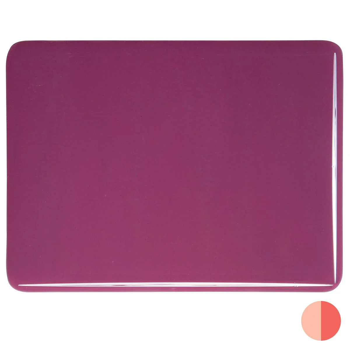 Plum Striker Opalescent, Thin-rolled, 2 mm, Fusible - Image 2