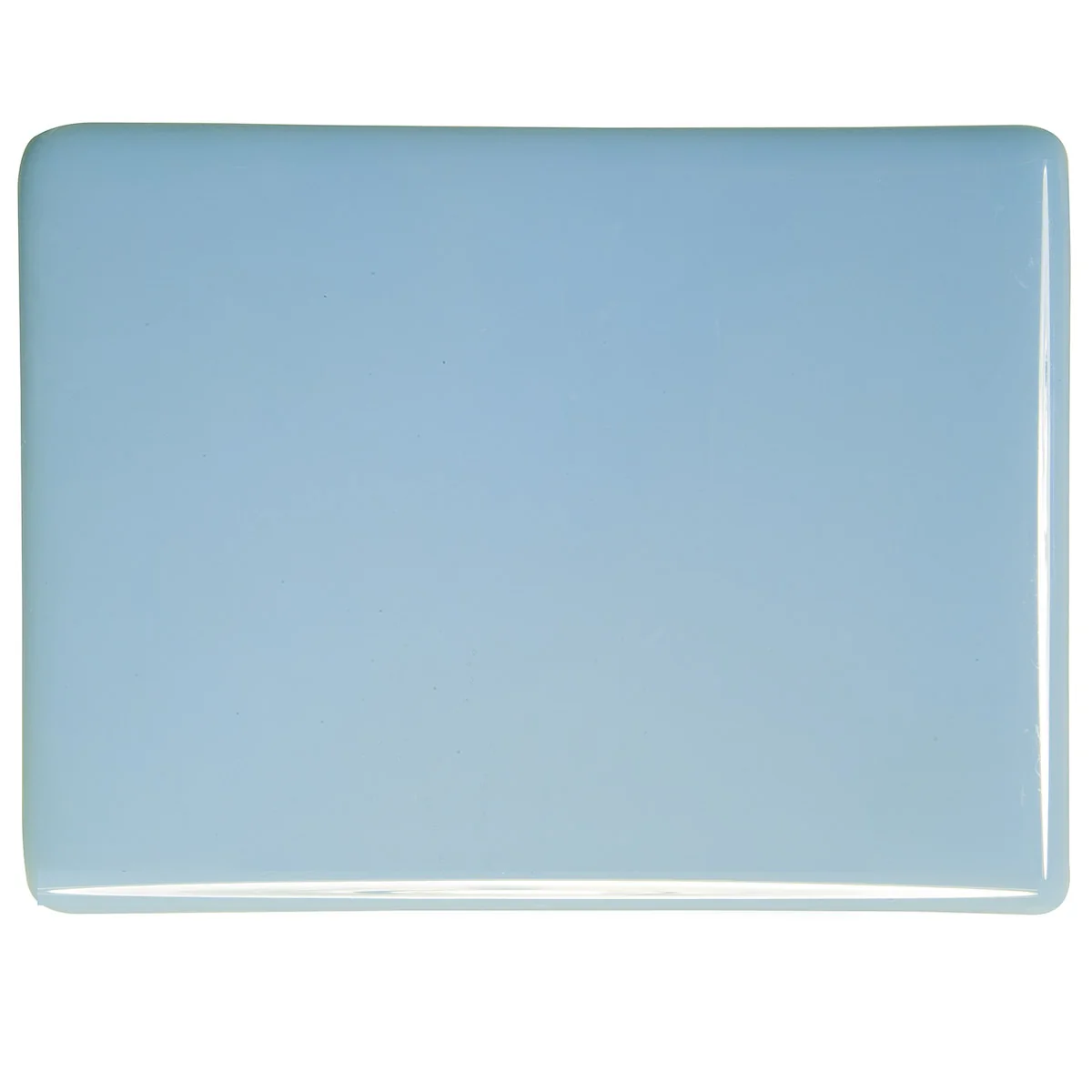 Powder Blue Opalescent, Thin-rolled, 2 mm, Fusible - Image 2
