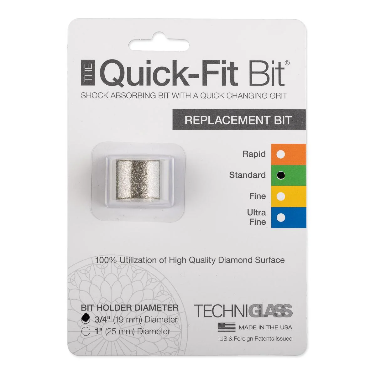Quick Fit Bit, STD, 3/4 in.