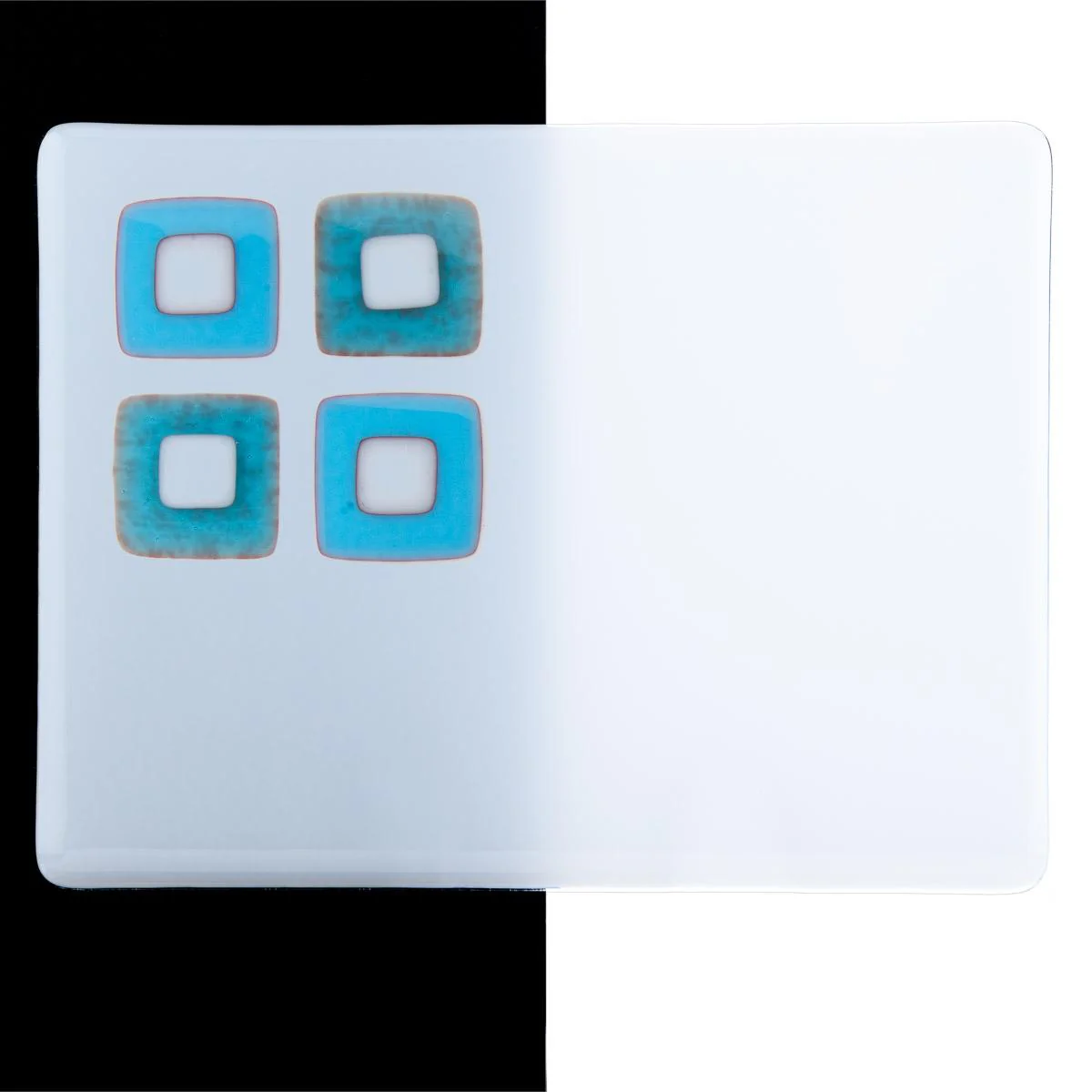 Reactive Cloud Opalescent, Double-rolled, 3 mm, Fusible - Image 2