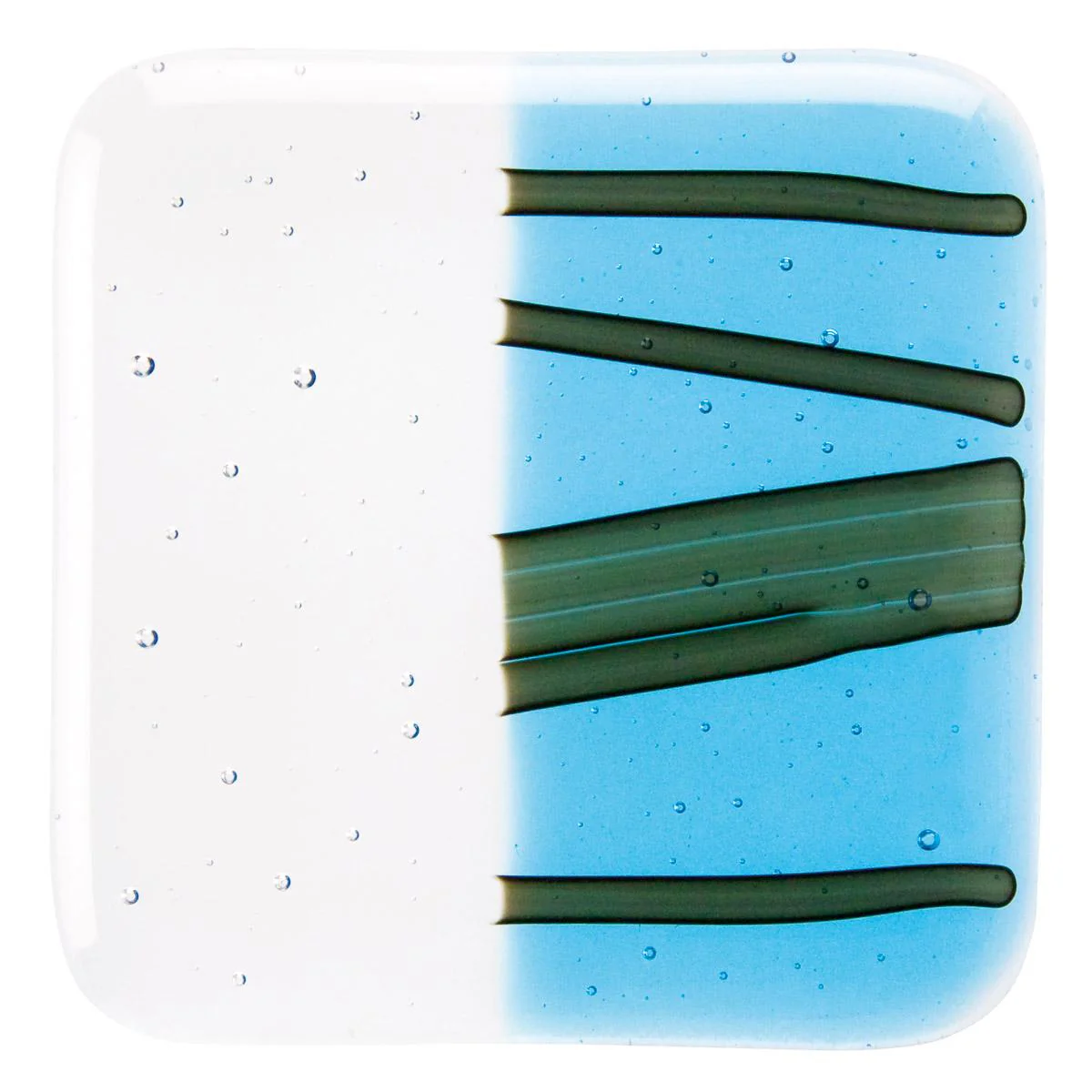Reactive Ice Transparent, Stringer, 2mm, Fusible - Image 2