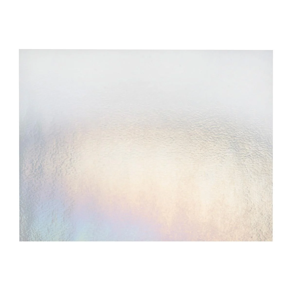 Reactive Ice Transparent, Thin-rolled, Iridescent, rainbow, 2 mm, Fusible - Image 3
