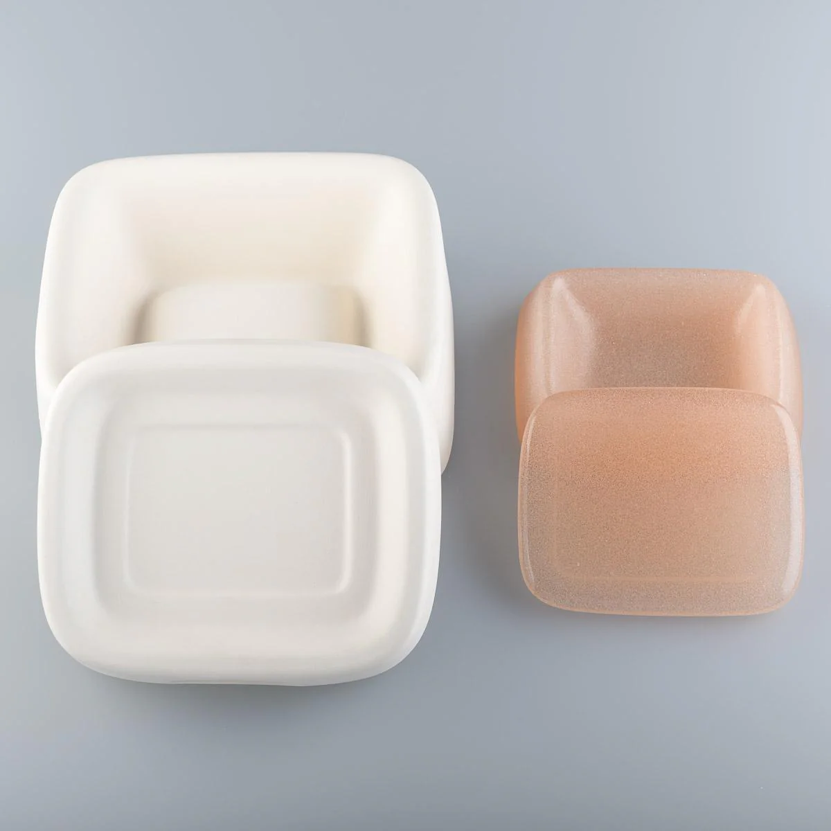 Rectangle Box, Lid, Casting Mold