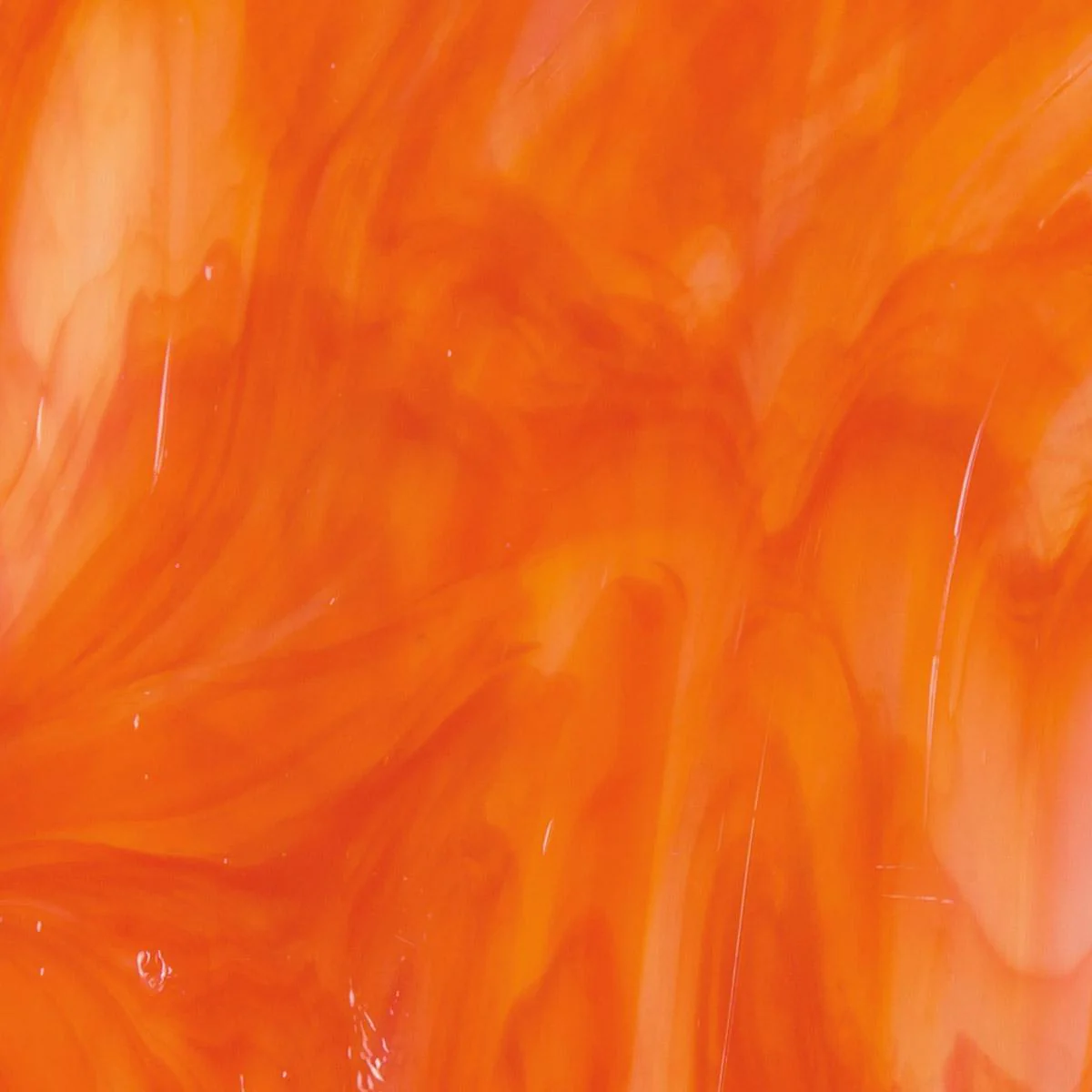 Red Opal, White 2-Color Mix, Single-rolled, 3 mm, Color Sample, 2 x 2 in.