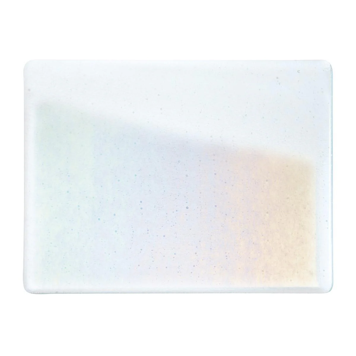 Red Reactive Clear Transparent, Double-rolled, Iridescent, rainbow, 3 mm, Fusible - Image 2