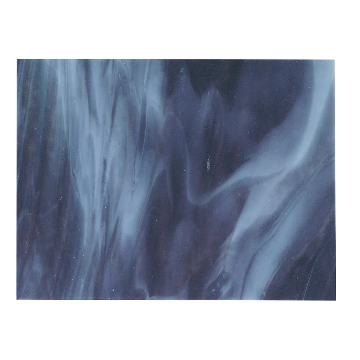 Royal Purple, Powder Blue Opal 2-Color Mix, Double-rolled, 3 mm, Fusible - Image 3