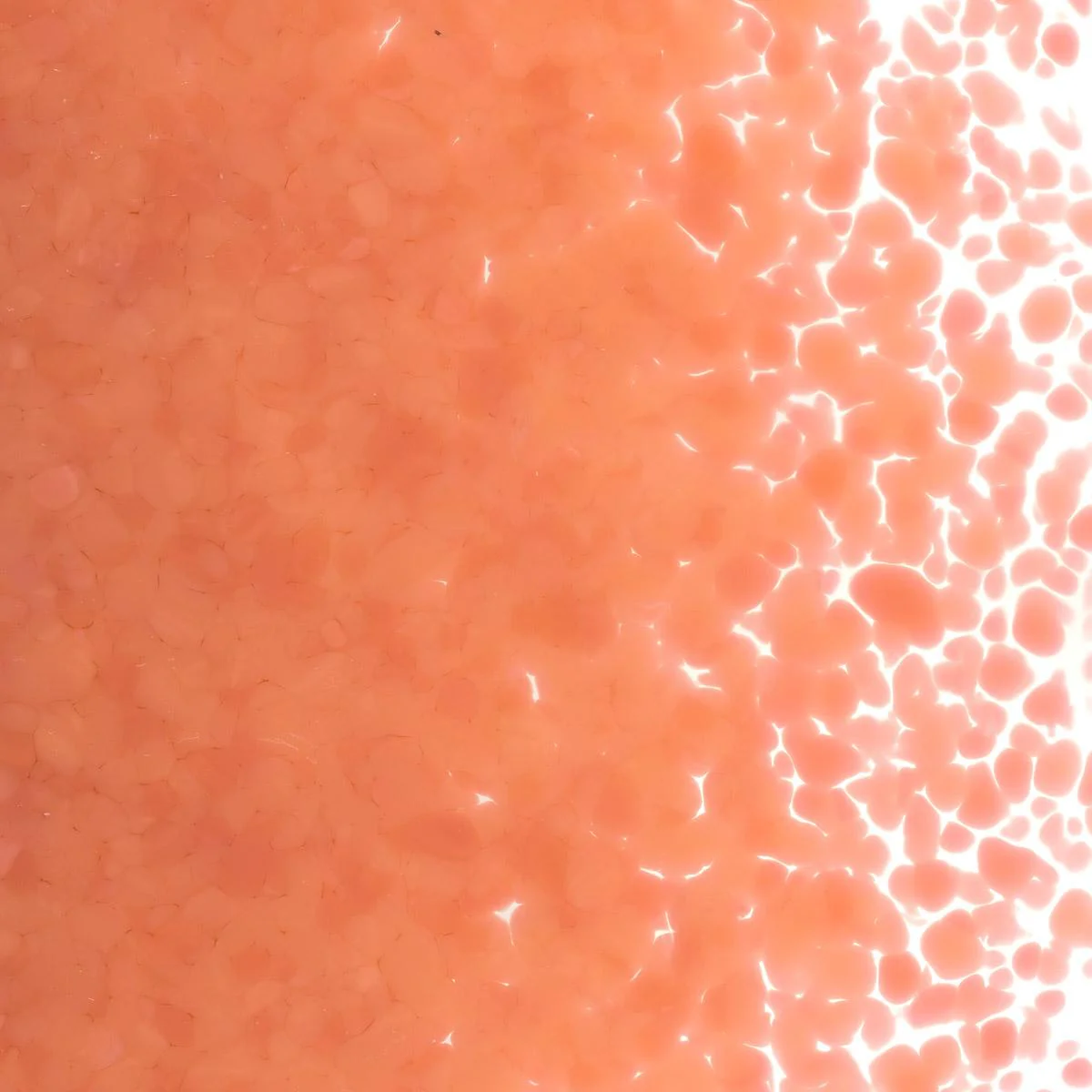 Salmon Pink Opalescent, Medium Frit, Fusible
