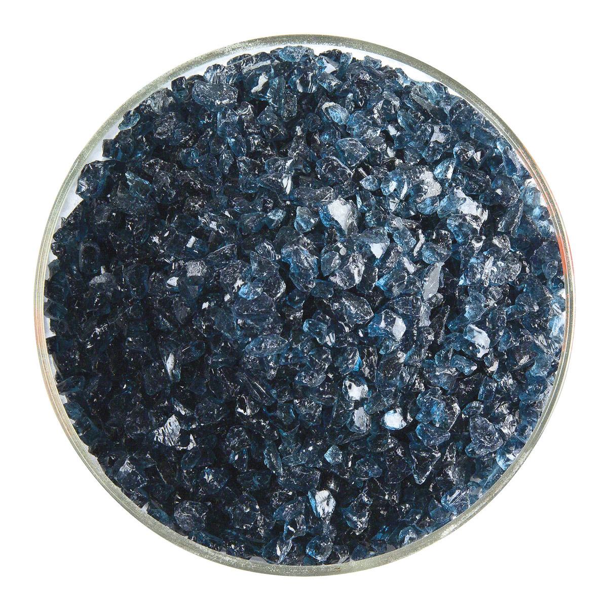 Sea Blue Transparent, Coarse Frit, Fusible - Image 2