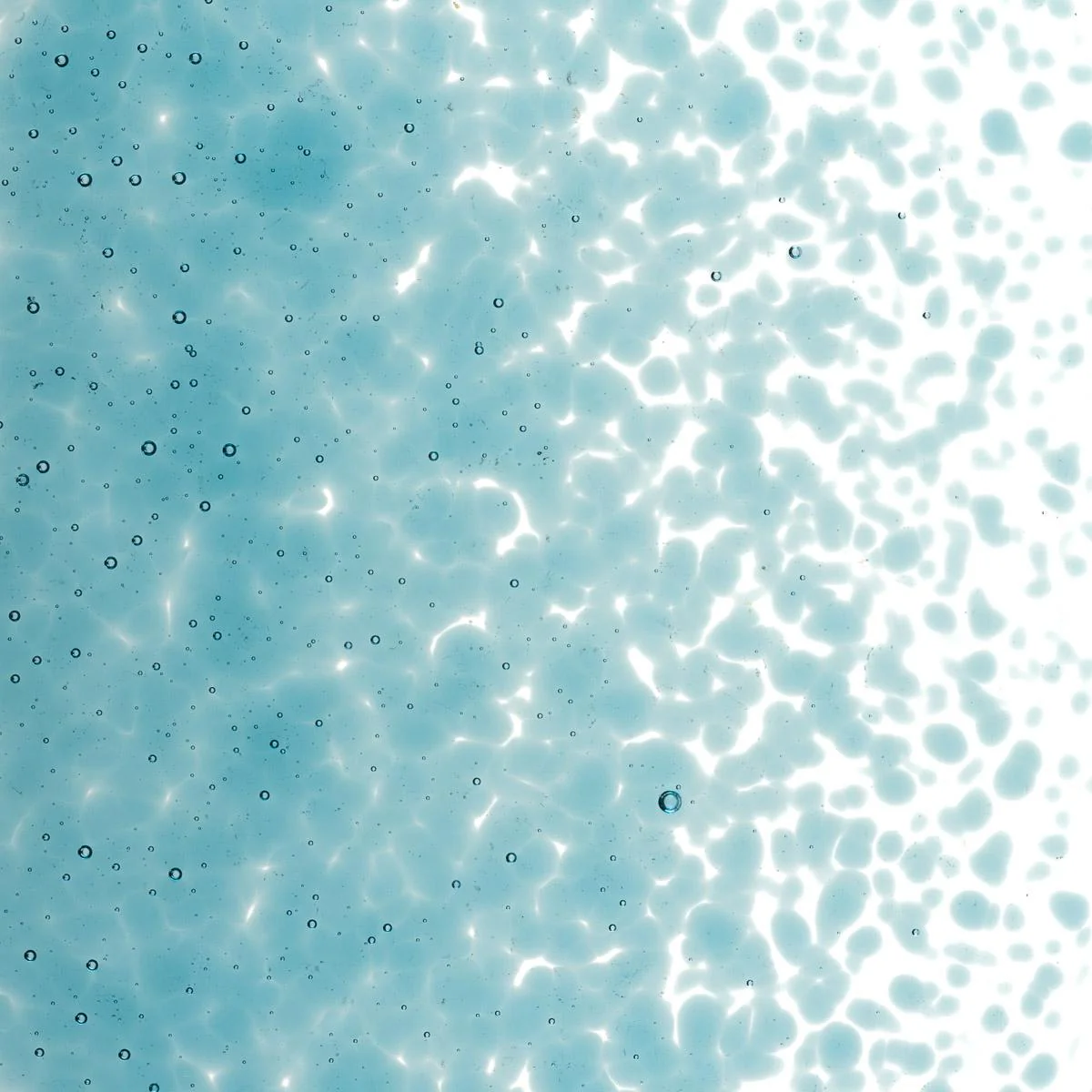 Sea Blue Transparent, Medium Frit, Fusible