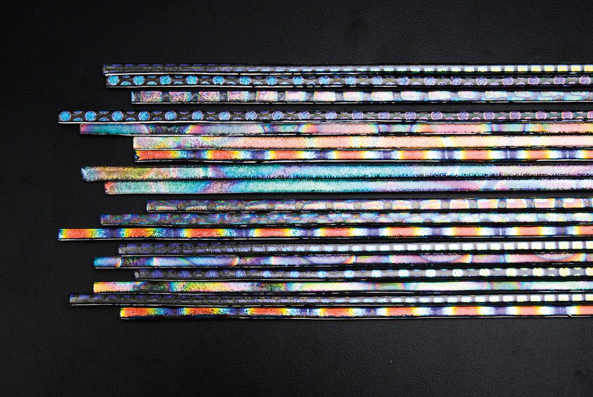 Sizzle Stix, Clear, Mixed Pattern, 3mm, 18 piece - Image 2