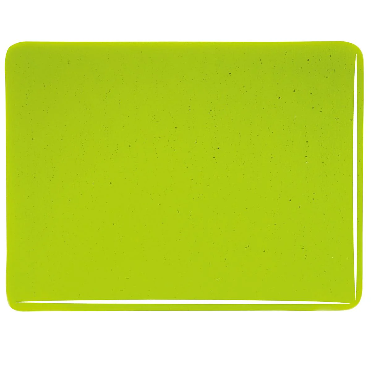 Spring Green Transparent, Double-rolled, 3 mm, Fusible - Image 2