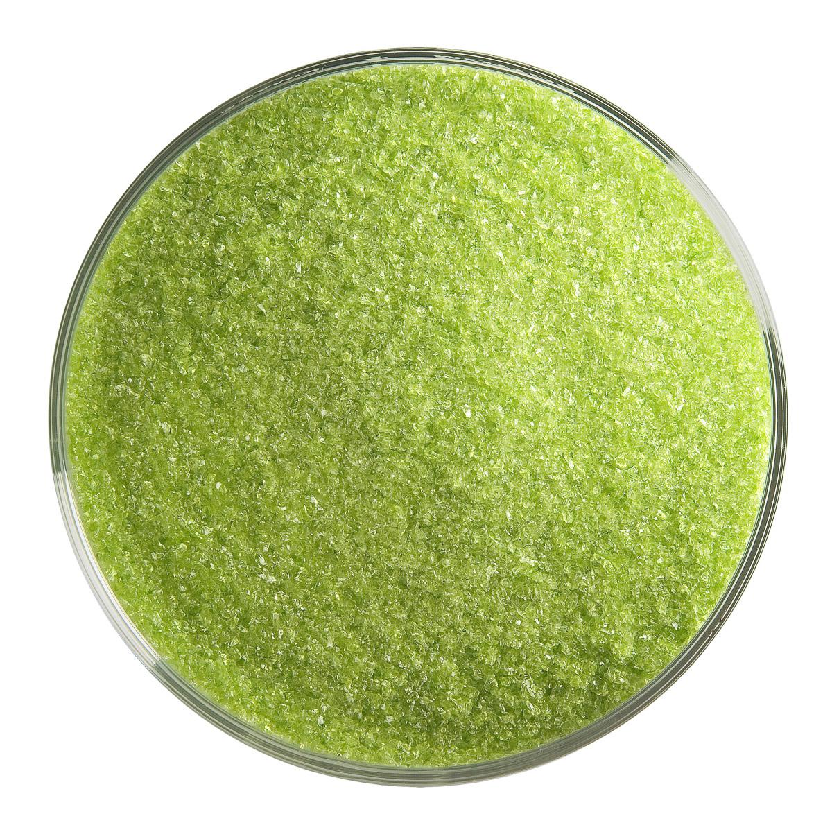 Spring Green Transparent, Fine Frit, Fusible - Image 2