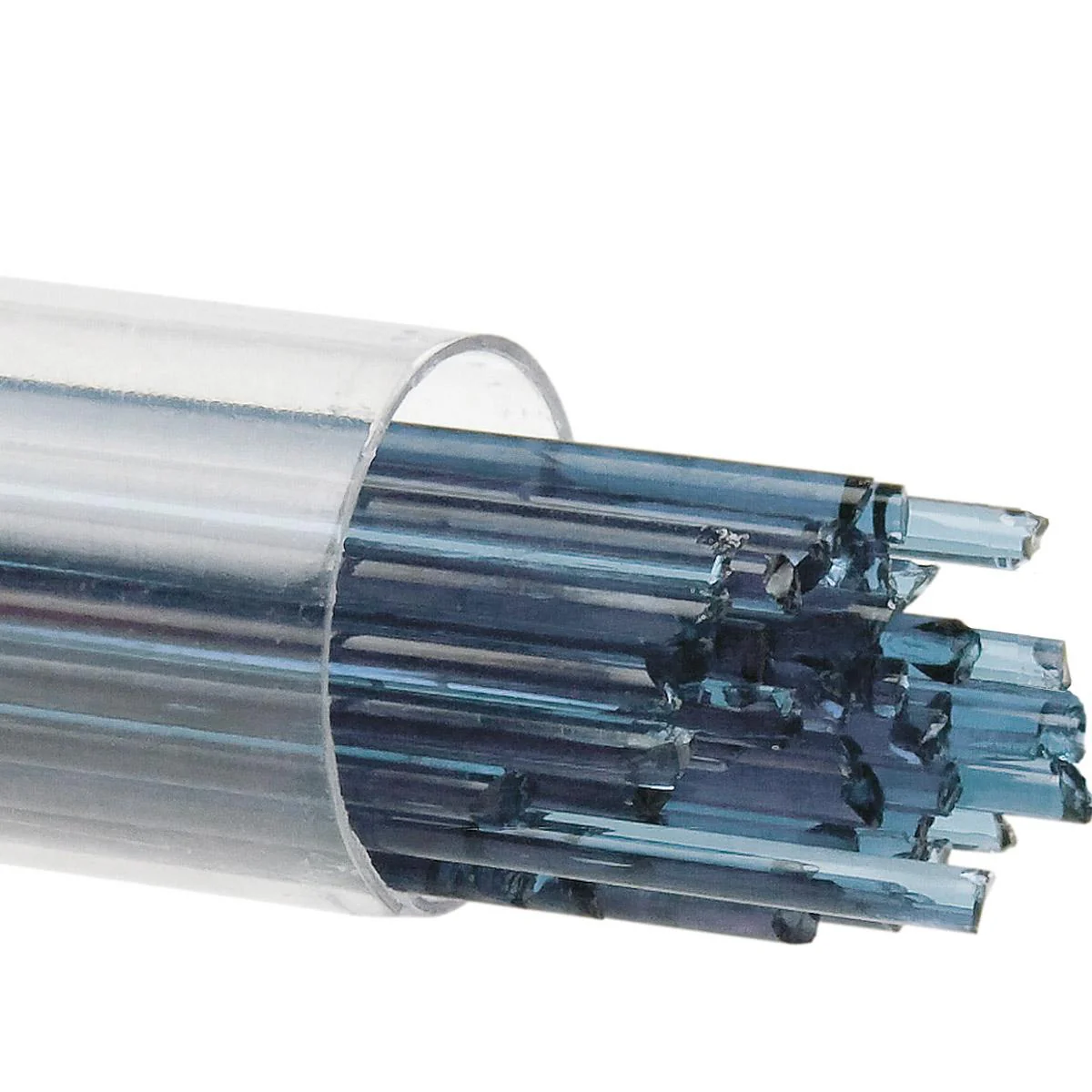 Steel Blue Transparent, Stringer, 2mm, Fusible