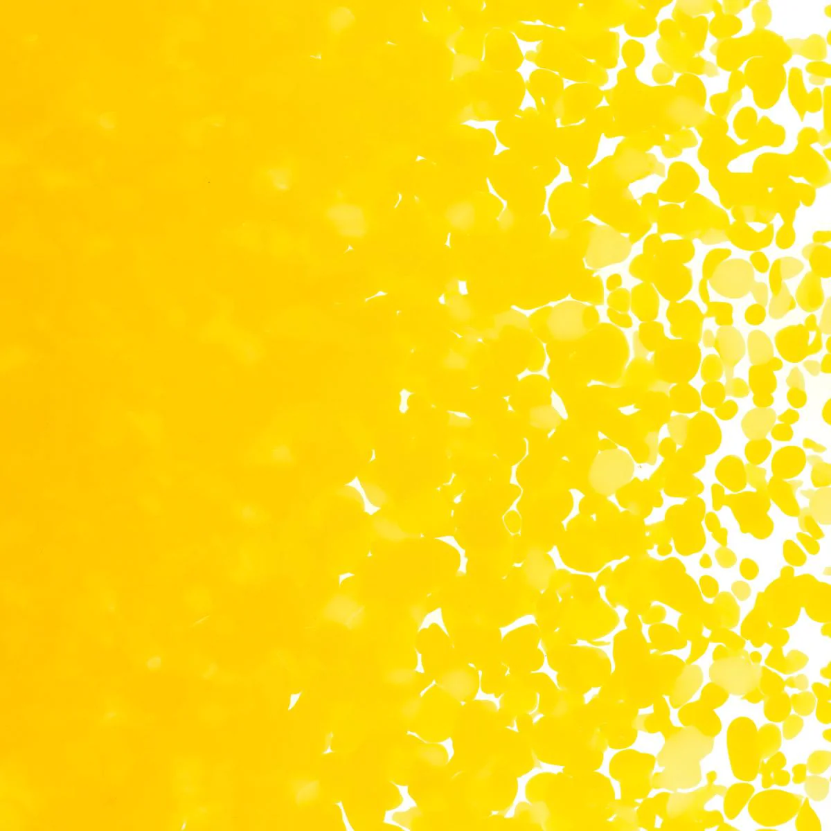 Sunflower Yellow Opalescent, Medium Frit, Fusible