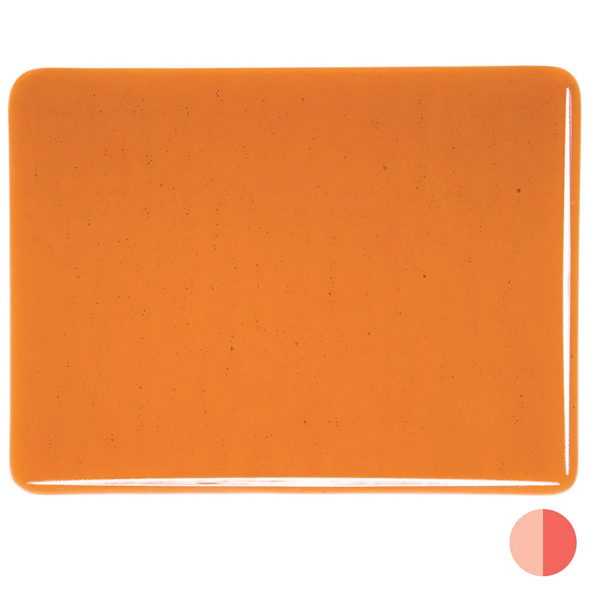 Sunset Coral Transparent, Double-rolled, 3 mm, Fusible - Image 2