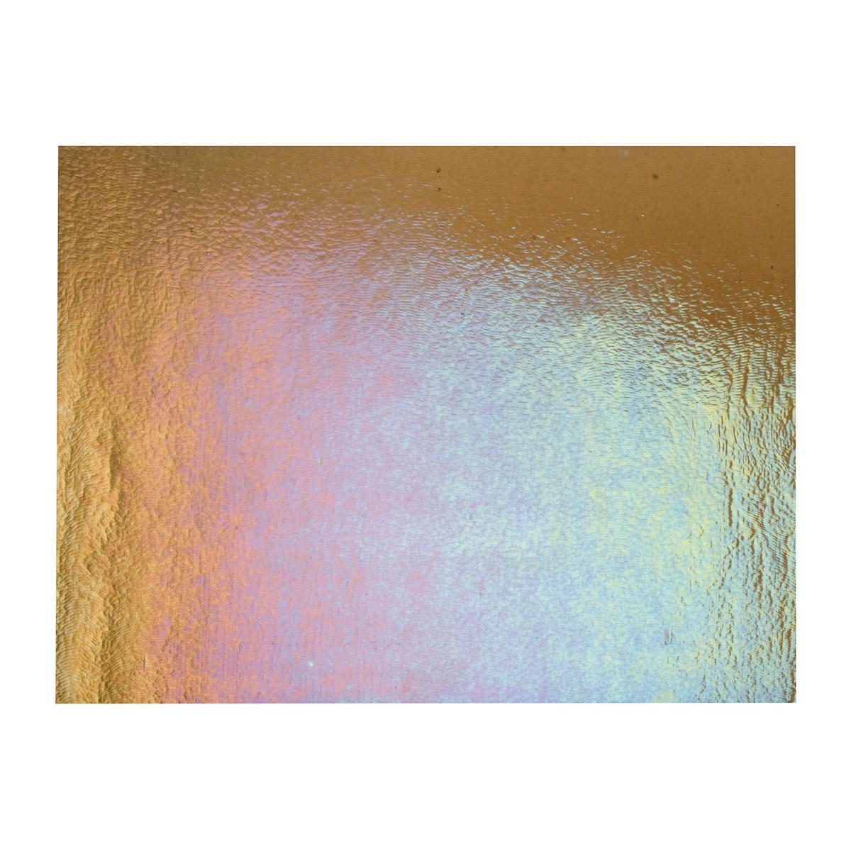Tan Transparent, Thin-rolled, Iridescent, rainbow, 2 mm, Fusible - Image 3