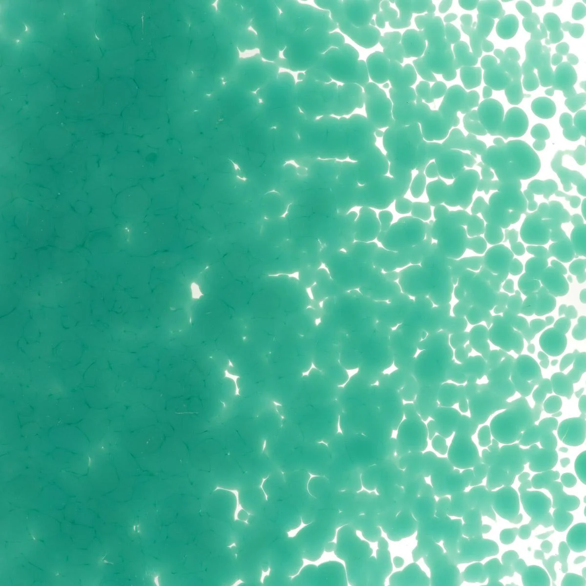 Teal Green Opalescent, Medium Frit, Fusible