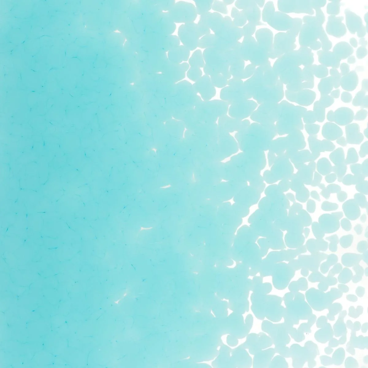 Turquoise Blue Opalescent, Medium Frit, Fusible