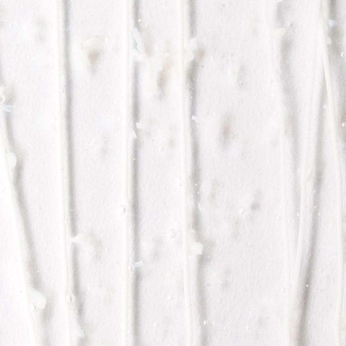 Vanilla and White Frit, Vanilla and White Streamers Clear Base Collage, Single-rolled, 3 mm, Color Sample, 2 x 2 in.