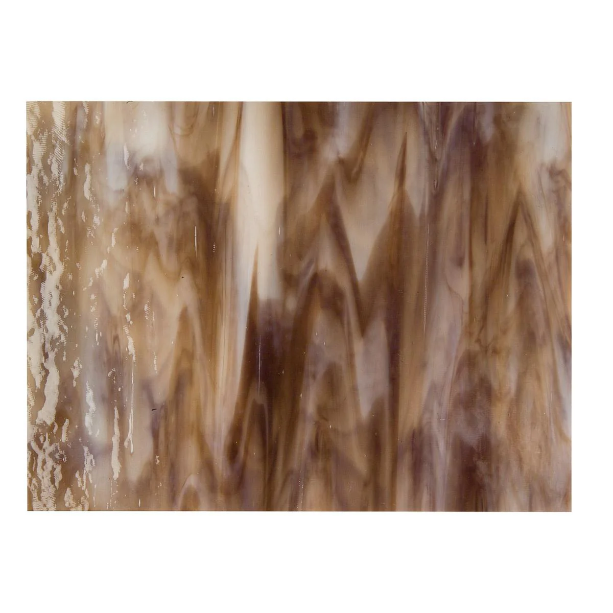 White, Dark Brown 2-Color Mix, Double-rolled, 3 mm, Fusible - Image 3