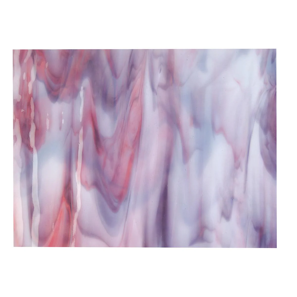 White, Deep Royal Purple, Cranberry Pink 3+ Color Mix, Single-rolled, 3 mm, Fusible - Image 3