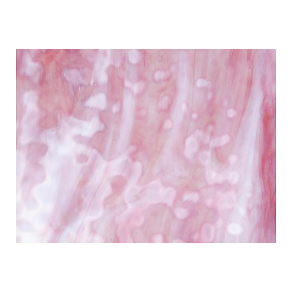 White, Gold Pink, Mottle Mix, Single-rolled, 3 mm, Non-Fusible - Image 2