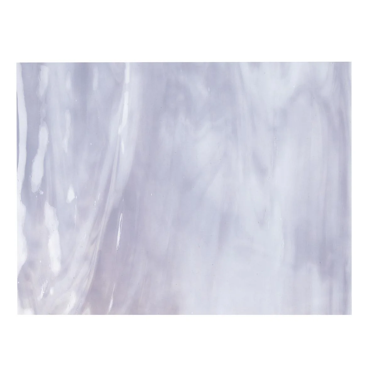 White, Lavender Blue Opal 2-Color Mix, Single-rolled, 3 mm, Fusible - Image 3