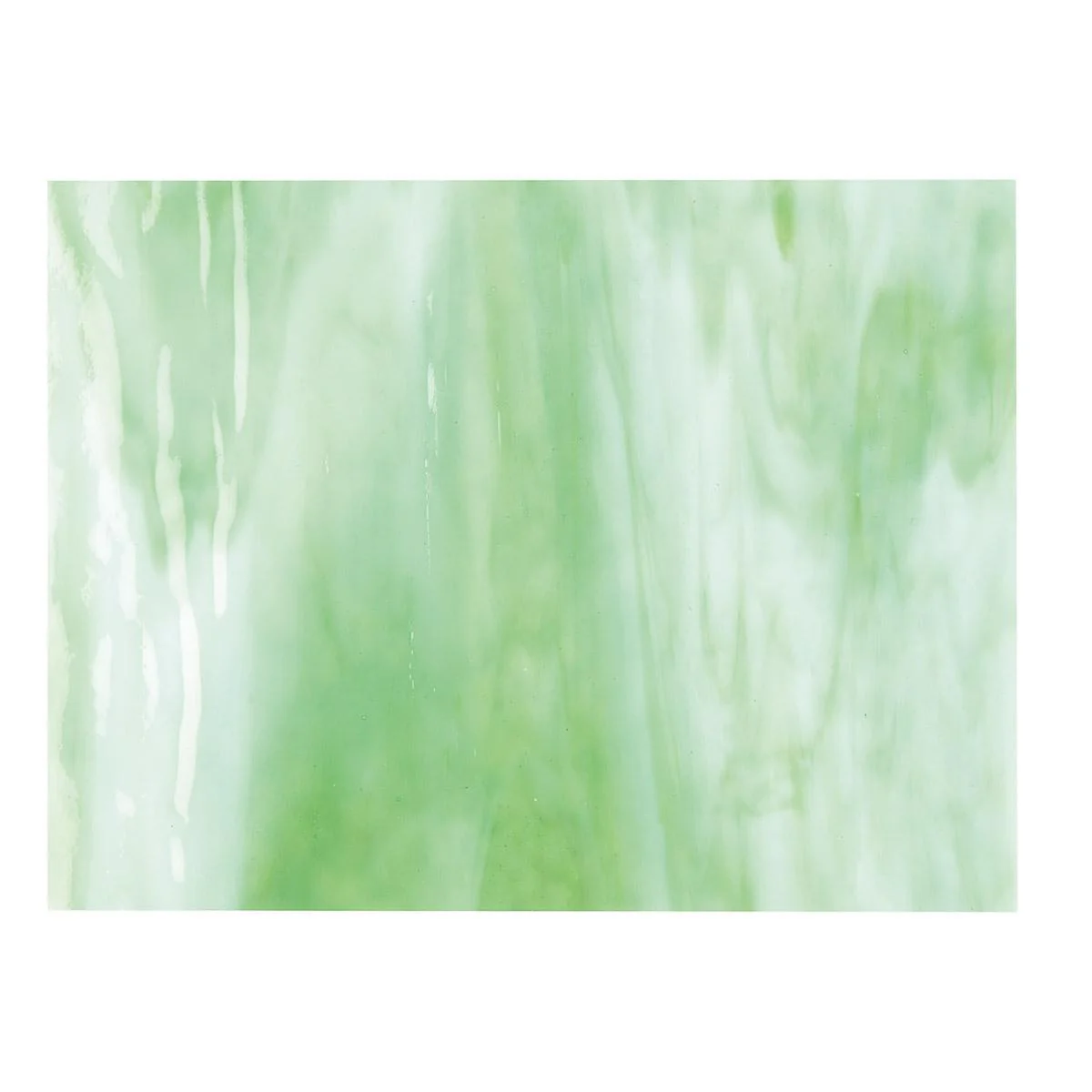 White, Light Green 2-Color Mix, Single-rolled, 3 mm, Fusible - Image 2