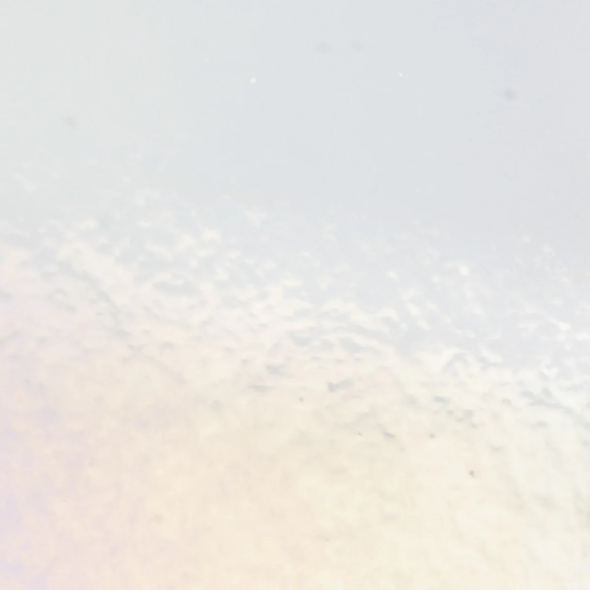 White Opalescent, Double-rolled, Iridescent, rainbow, 3 mm, Fusible