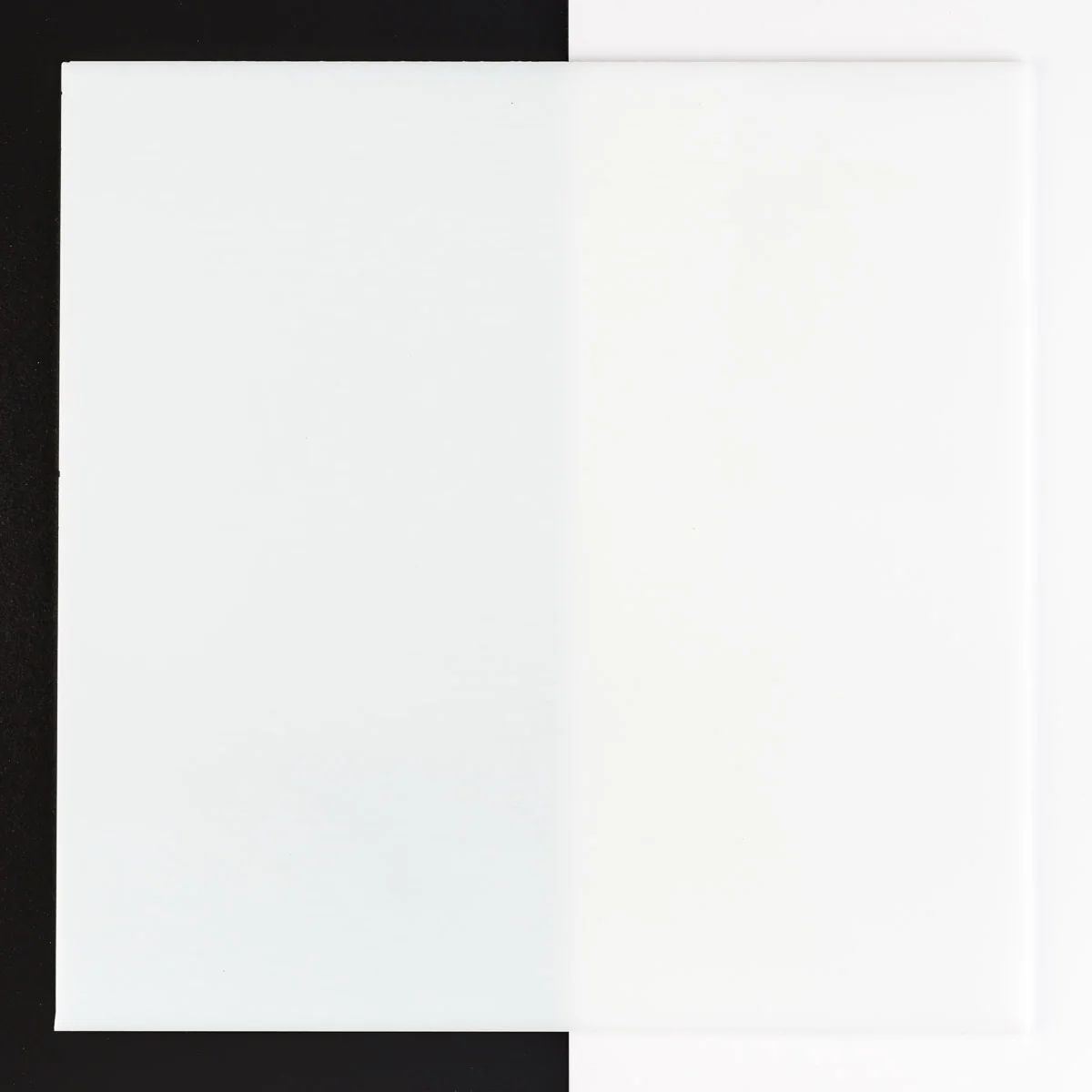 White Opalescent, Tekta, 3mm, Fusible